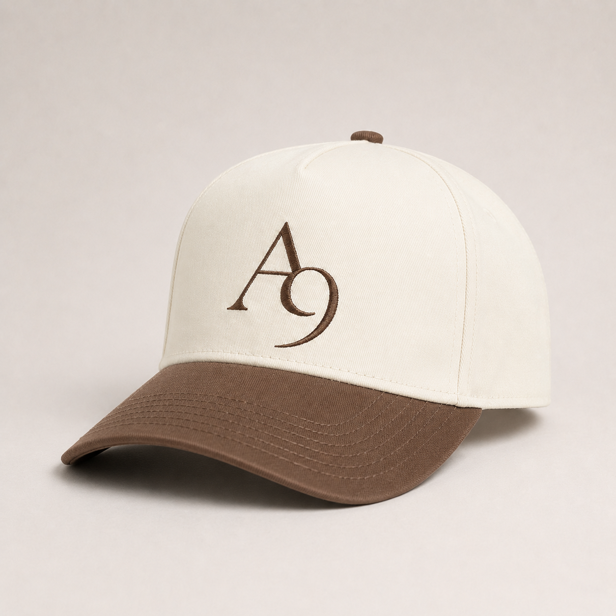 A9 Two-Tone Frame Cap - Walnut Brown